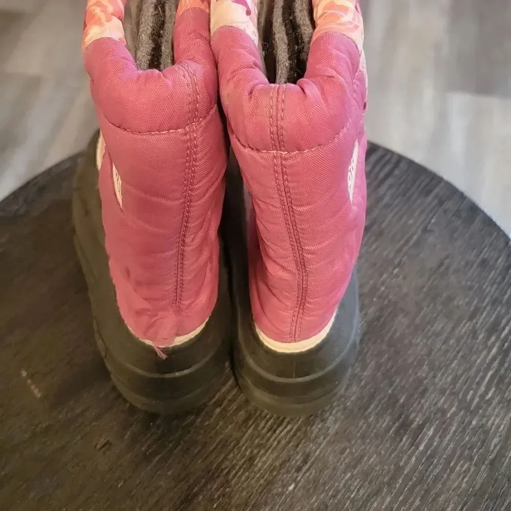 Sorel Cub pink winter boots size 1